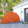 Paravento pieghevole Vidaxx 200 cm color terracotta