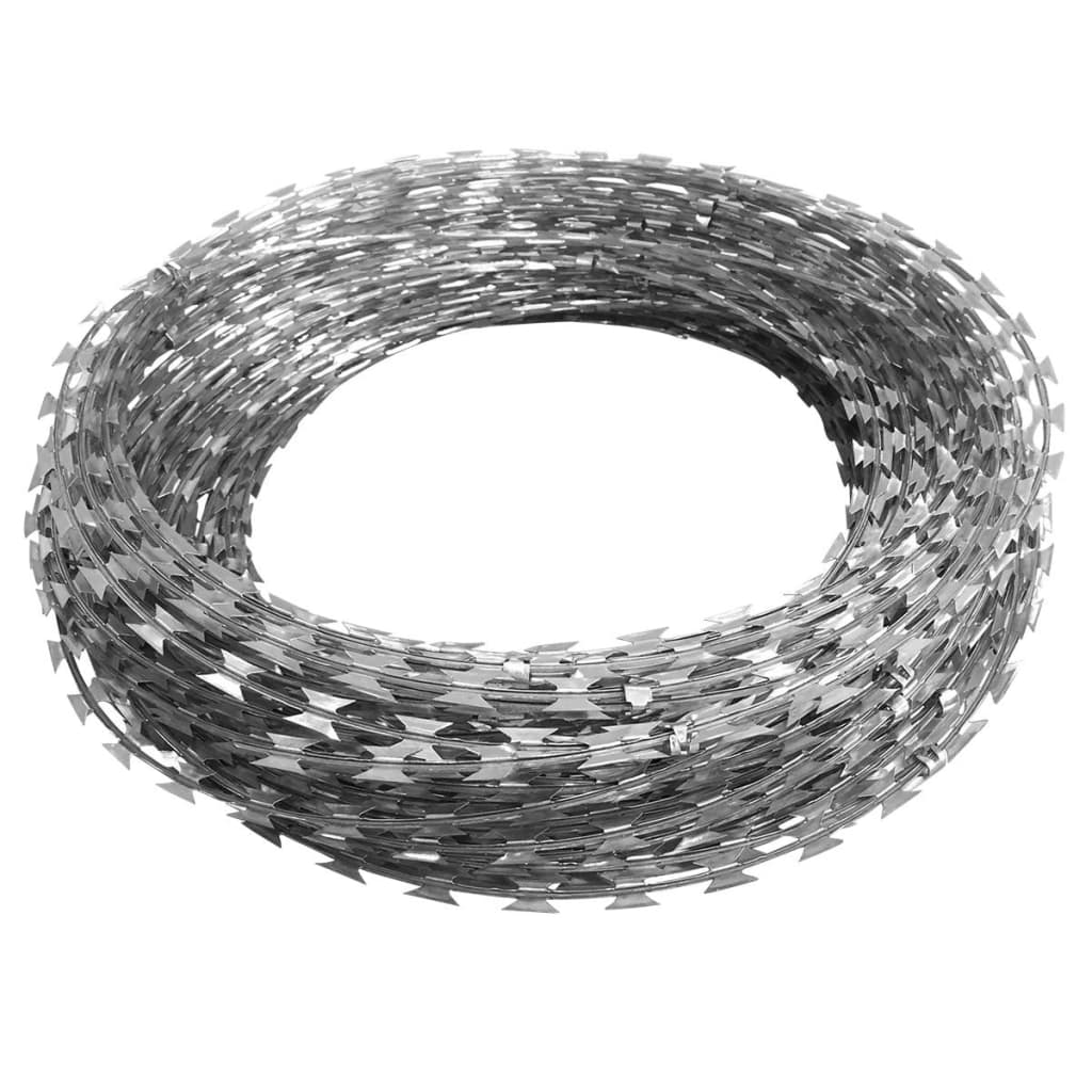 Vidaxl SCHEERMETSTIKKELDRAAD Concerto Galvanized Steel 300 m