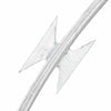 Vidaxl Scheermetstikkeldraad Concertina Galvanized Steel 300 m