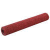 Vidaxx alambre gallinero 25x1 m acero con revestimiento de PVC rojo