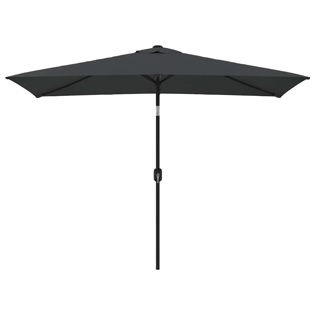 Vidaxl Parasol con polo metallico 300x200 cm antracite
