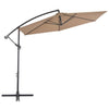 Parasol flotante de Vidaxl con polo de aluminio 300 cm Tope