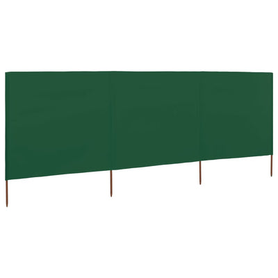VIDAXL MODO DEL CARATTURA 3 PANNELLI 400X120 CM GREEN