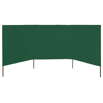 VIDAXL MODO DEL CARATTURA 3 PANNELLI 400X120 CM GREEN
