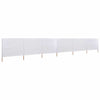 Parabrisas Vidaxl 6 paneles 800x80 cm de tela blanca