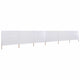 Parabrisas Vidaxl 6 paneles 800x80 cm de tela blanca
