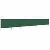 Vidaxl windscherm 6-panelen 800x80 cm stof groen