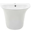 Vidaxl wasbak wit 47 x 45 x 37 cm geglazuurd keramiek