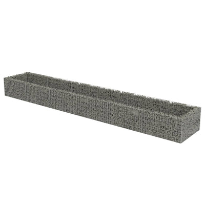 Vidaxl Gabion Fiorter ha raccolto acciaio zincato 540x90x50 cm