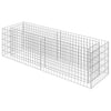 Plantador de Gabion Vidaxl elevado 180x50x50 cm de acero galvanizado