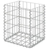 Vidaxl schanskorven 2 st 30x30x40 cm gegalvaniseerd staal
