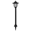 Vidaxl led-solarlampen zwart 3 st