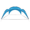 Vidaxl PartyTent Boog 450x450x265 cm azzurro