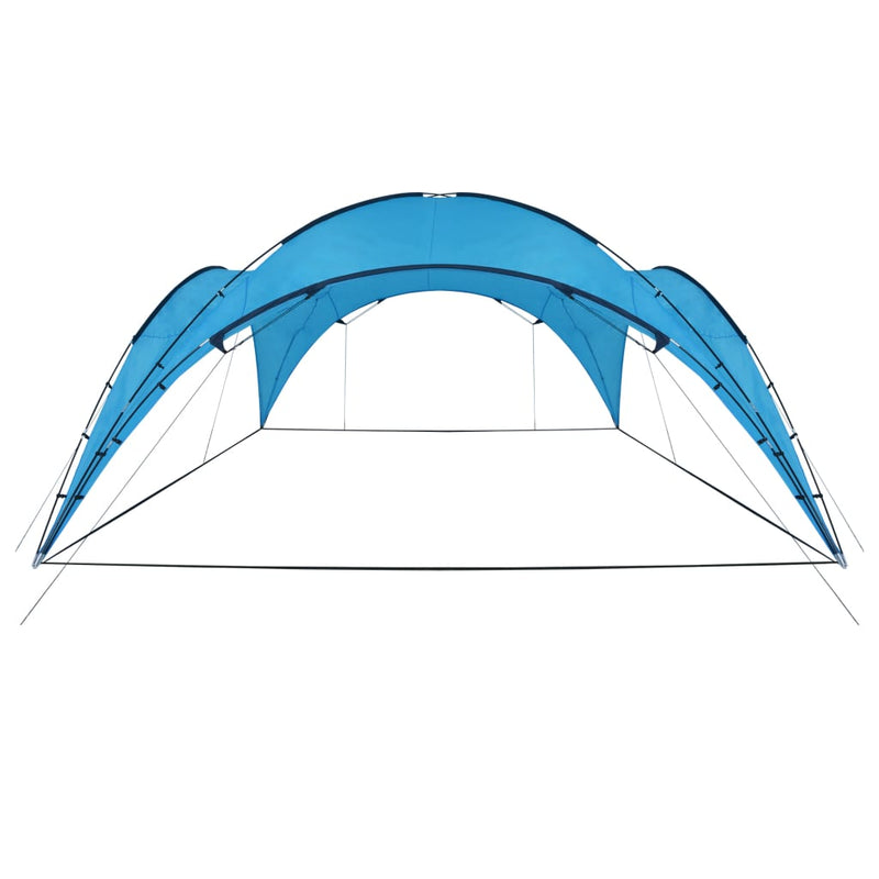 Vidaxl PartyTent Boog 450x450x265 cm azzurro