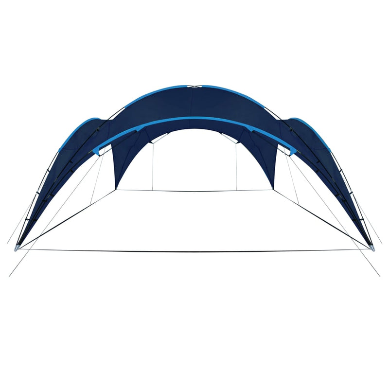 Vidaxl PartyTent Boog 450x450x265 cm blu scuro