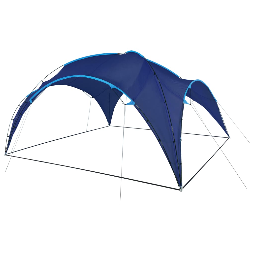 Vidaxl PartyTent Boog 450x450x265 cm blu scuro