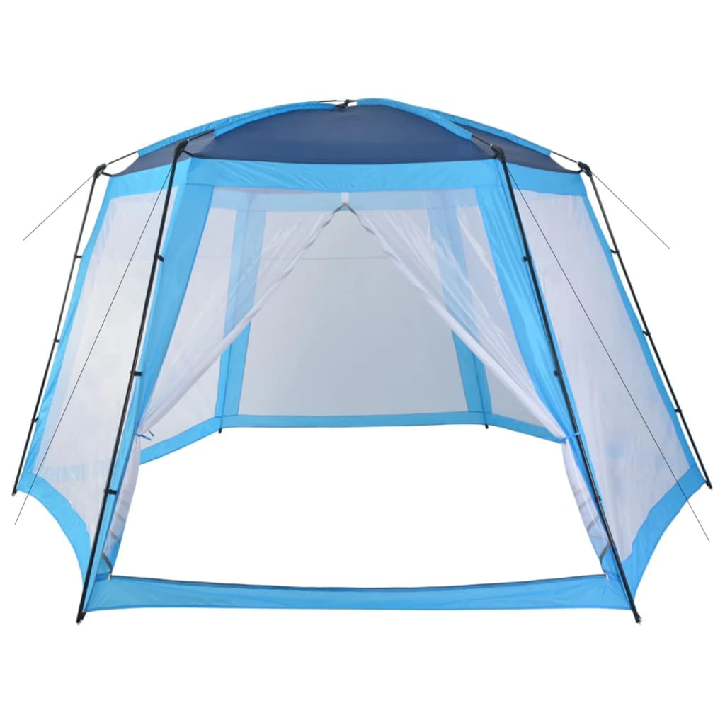Tenda piscina Vidaxl 500x433x250 cm tessuto blu