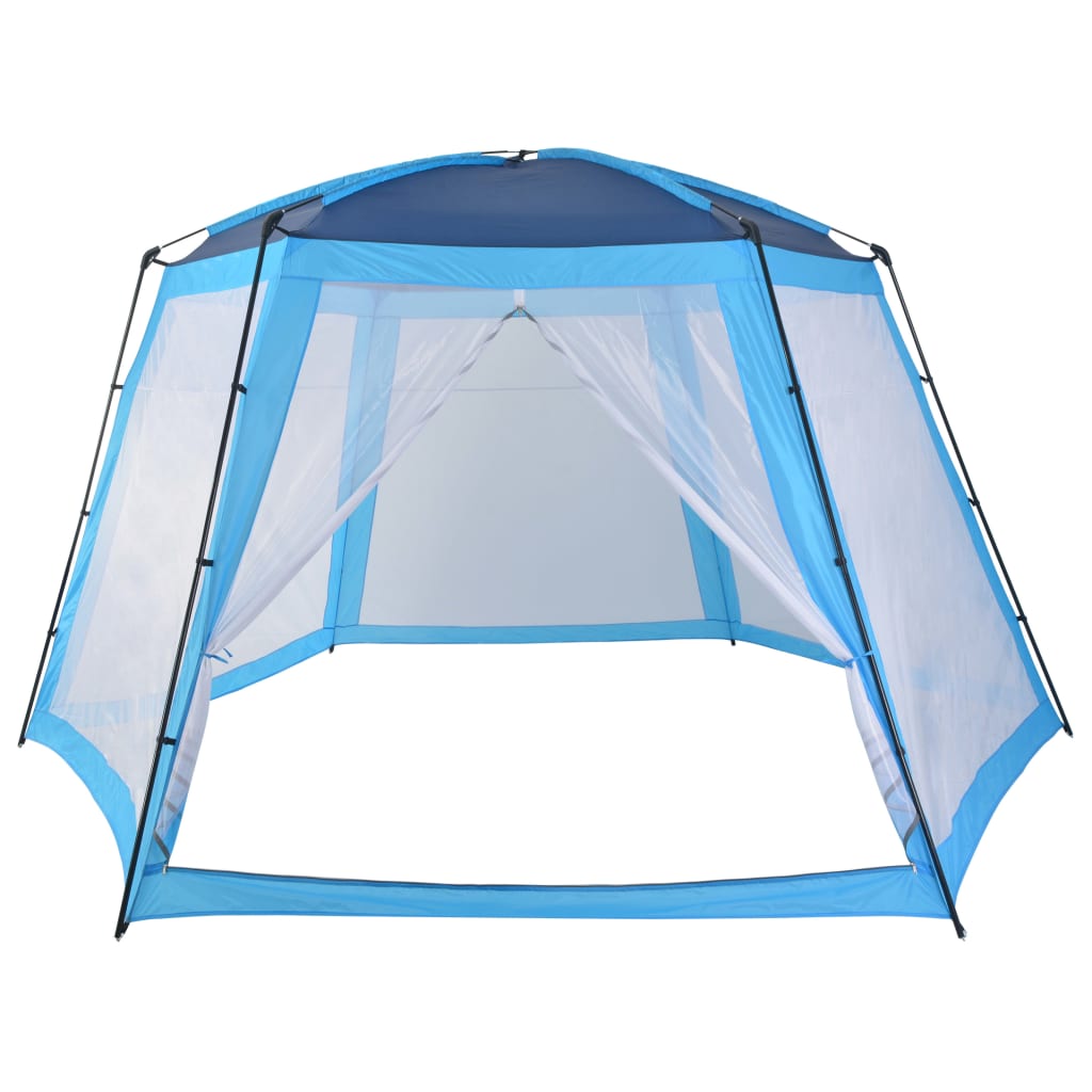 Tenda piscina Vidaxl 500x433x250 cm tessuto blu