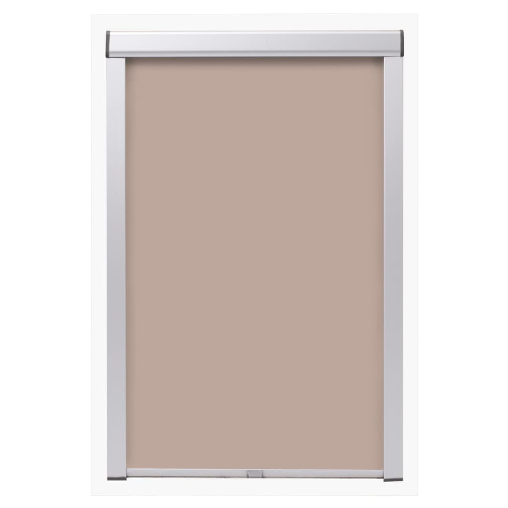 Vidaxl rullo blackout blackout beige pk08