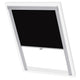 VidaXL Roller blind Damning Black MK04