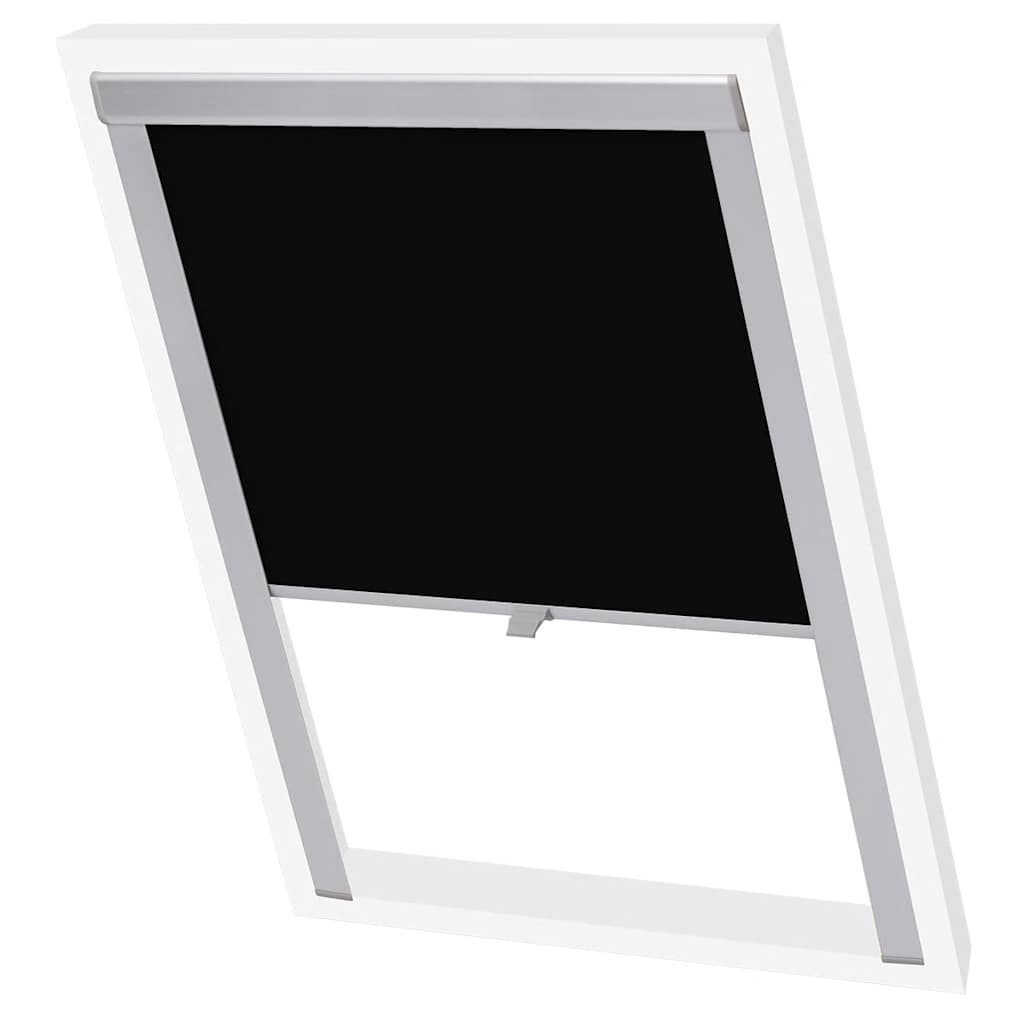 Vidaxl Roller ciego condenatorio negro MK04