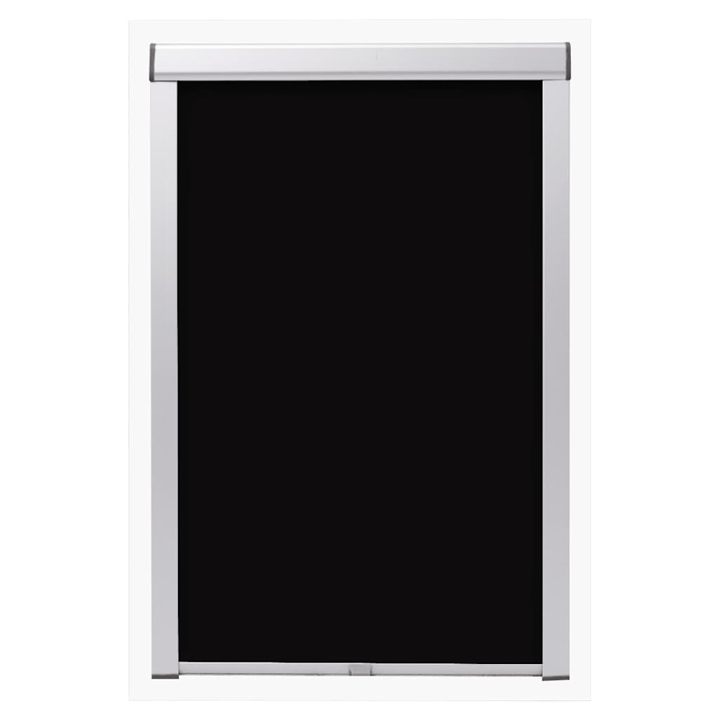 Vidaxl Roller ciego condenatorio negro MK04