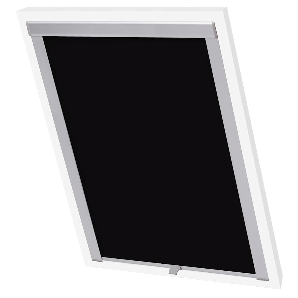 Vidaxl Roller Blind Black Mk08