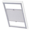 Vidaxl Roller Blind Blanco plisado MK08