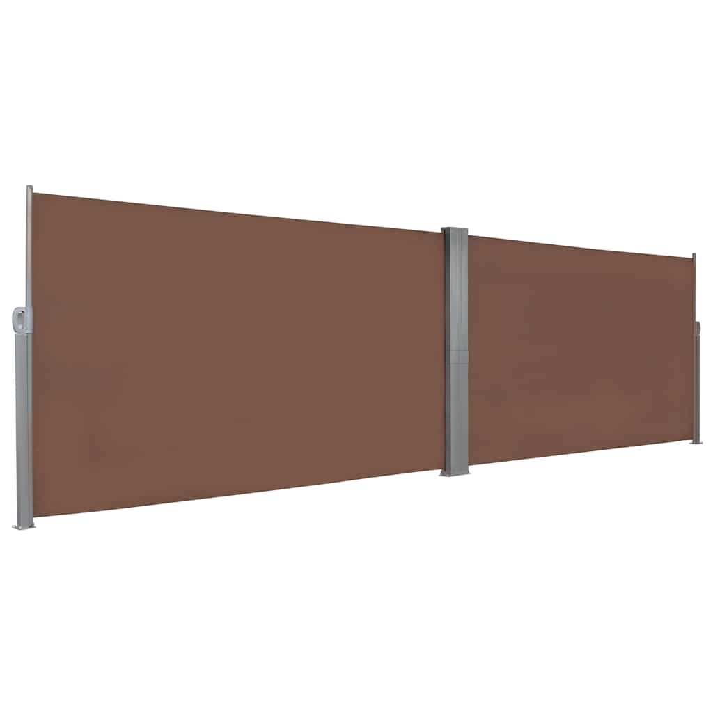 Parabrisas Vidaxl extensible 160x600 cm marrón