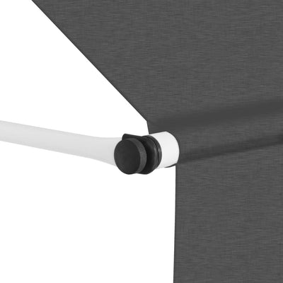 Vidaxl Luifel Antracite da 300 cm estensibile manualmente
