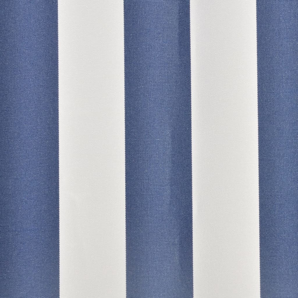 Vidaxl Laifeldoek 350x250 cm tela blu e bianco