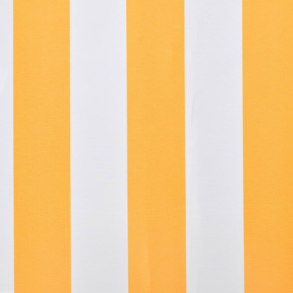 VidaXL Luifeldoek 500x300 cm canvas oranje en wit