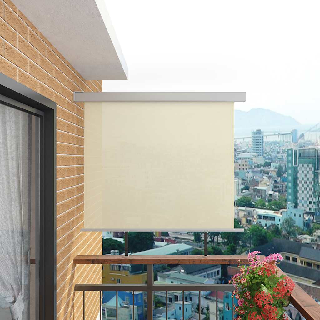 VidaXL paravento per balcone multifunzione 150x200 cm crema