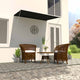 Vidaxl Luifel Extendible 200x150 cm antracita