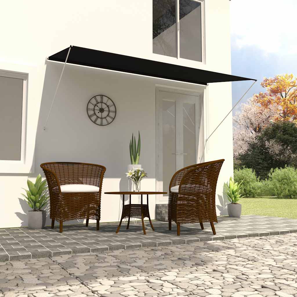 Vidaxl Luifel Extendible 300x150 cm antracita