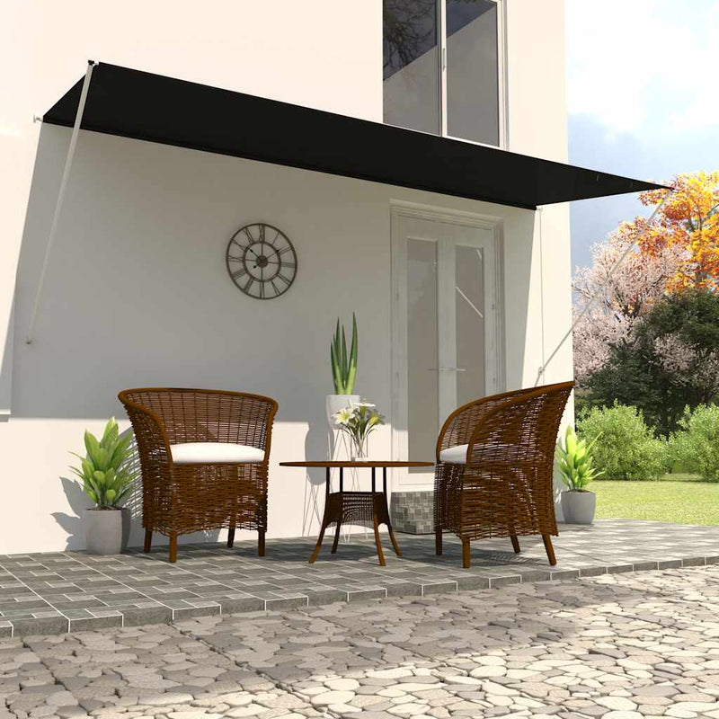 Vidaxl Luifel Extendible 400x150 cm Antracite