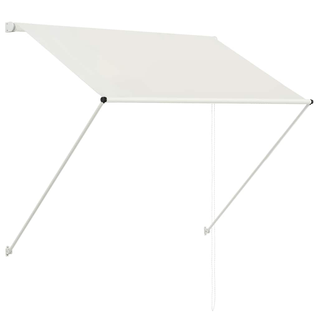 Vidaxl Luifel se extiende 150x150 cm de crema