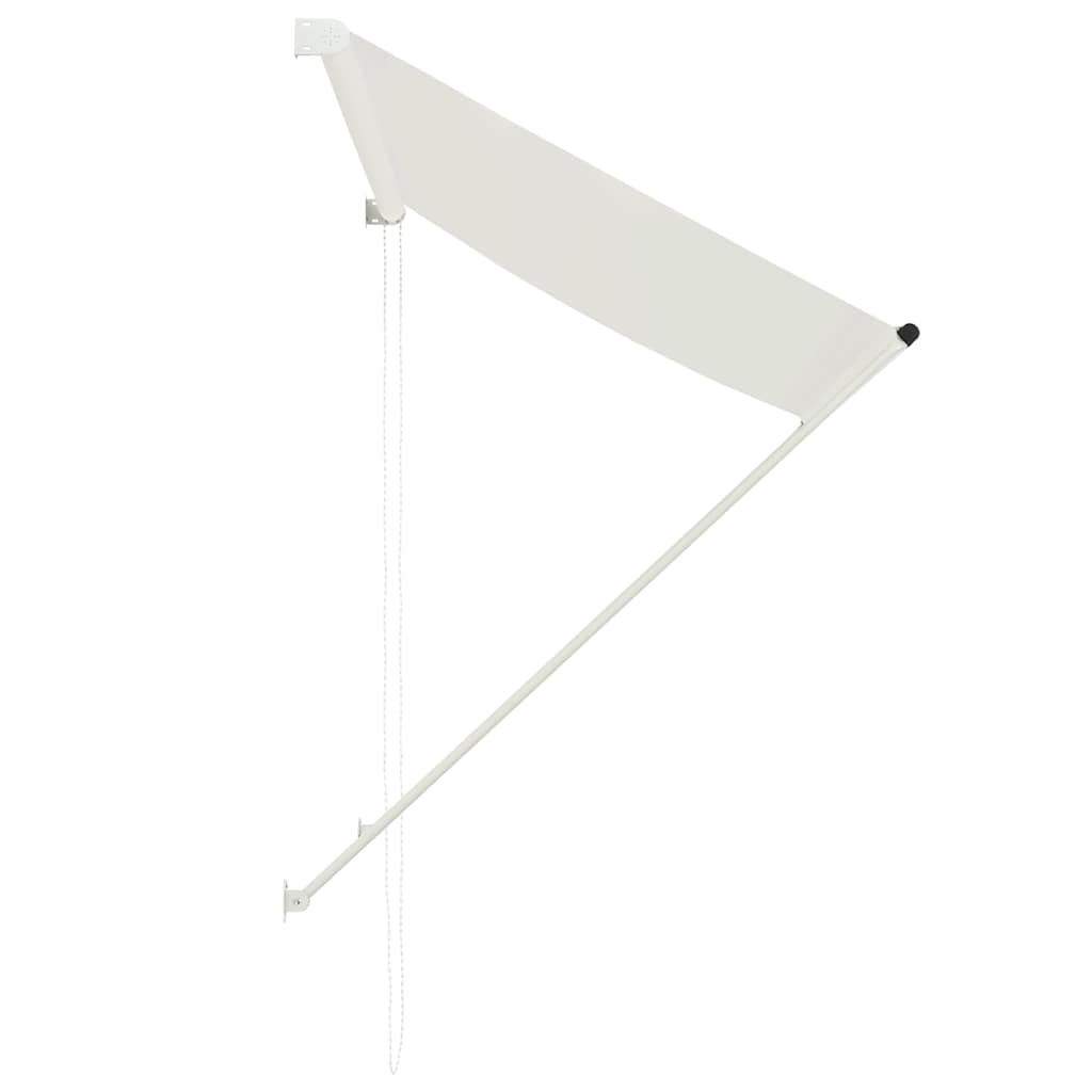 Vidaxl Luifel se extiende 150x150 cm de crema