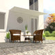 Vidaxl Luifel Extendible 300x150 CM Cream