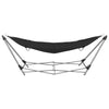 Vidaxl hakpat con lottabile standard nero