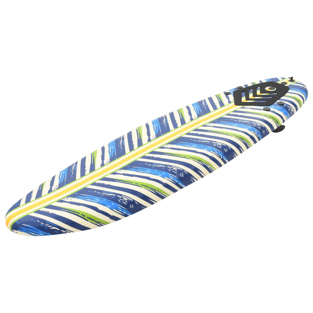 Vidaxl Surfboard 170 cm foglia