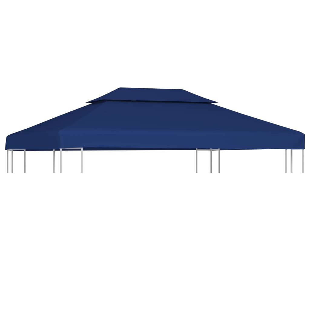 Vidaxl Prieverkak 2 capas 4x3m 310 g m² azul