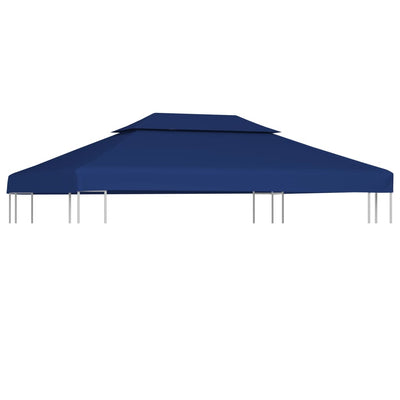 Vidaxl Prieverkak a 2 strati 4x3m 310 g m² blu