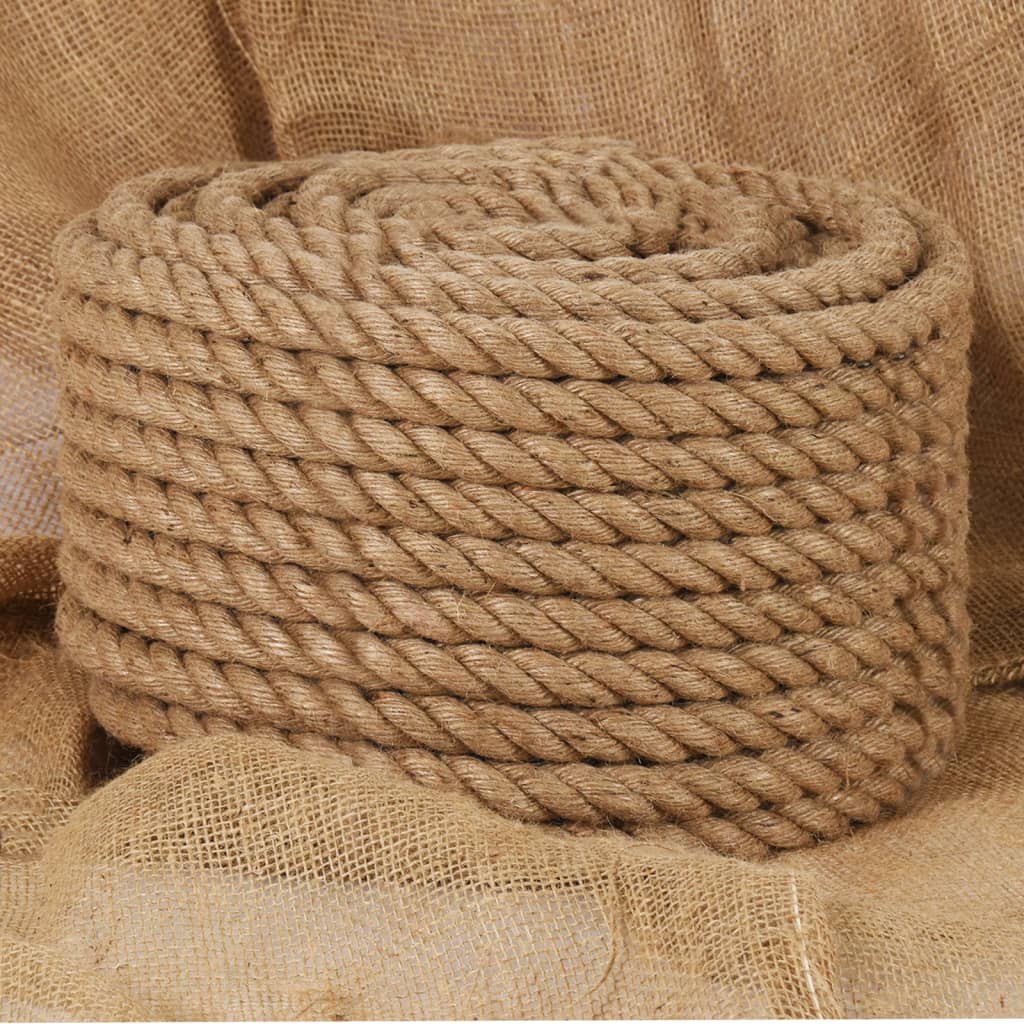 Vidaxl Rope 20 mm 100 m 100% iuta
