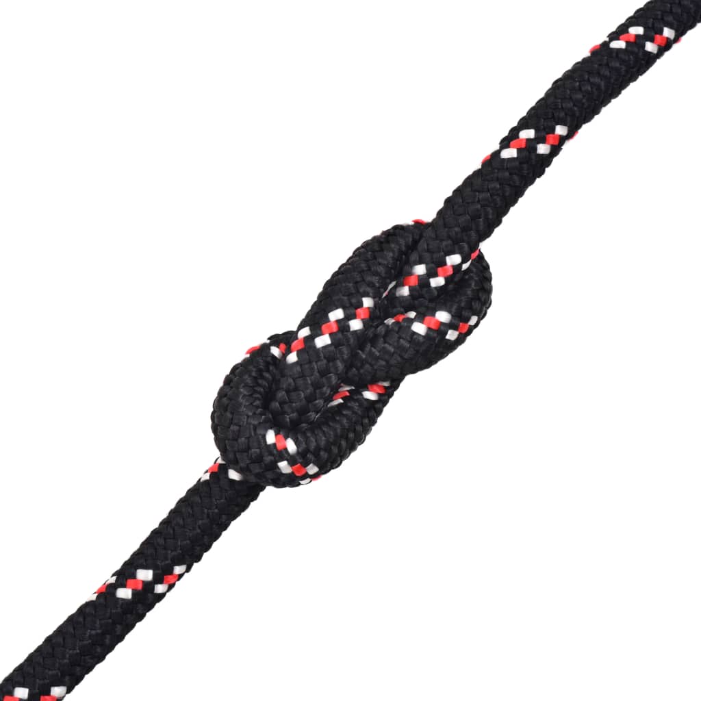 Vidaxl Boot Rope 6 mm 500 m Polypropilene Nero