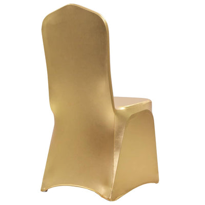 Vidaxl 6 sillas sillas de oro estiramiento de oro