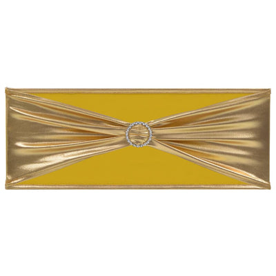 Vidaxl 25 ST STOELLINT con oro por estiramiento de diamantes