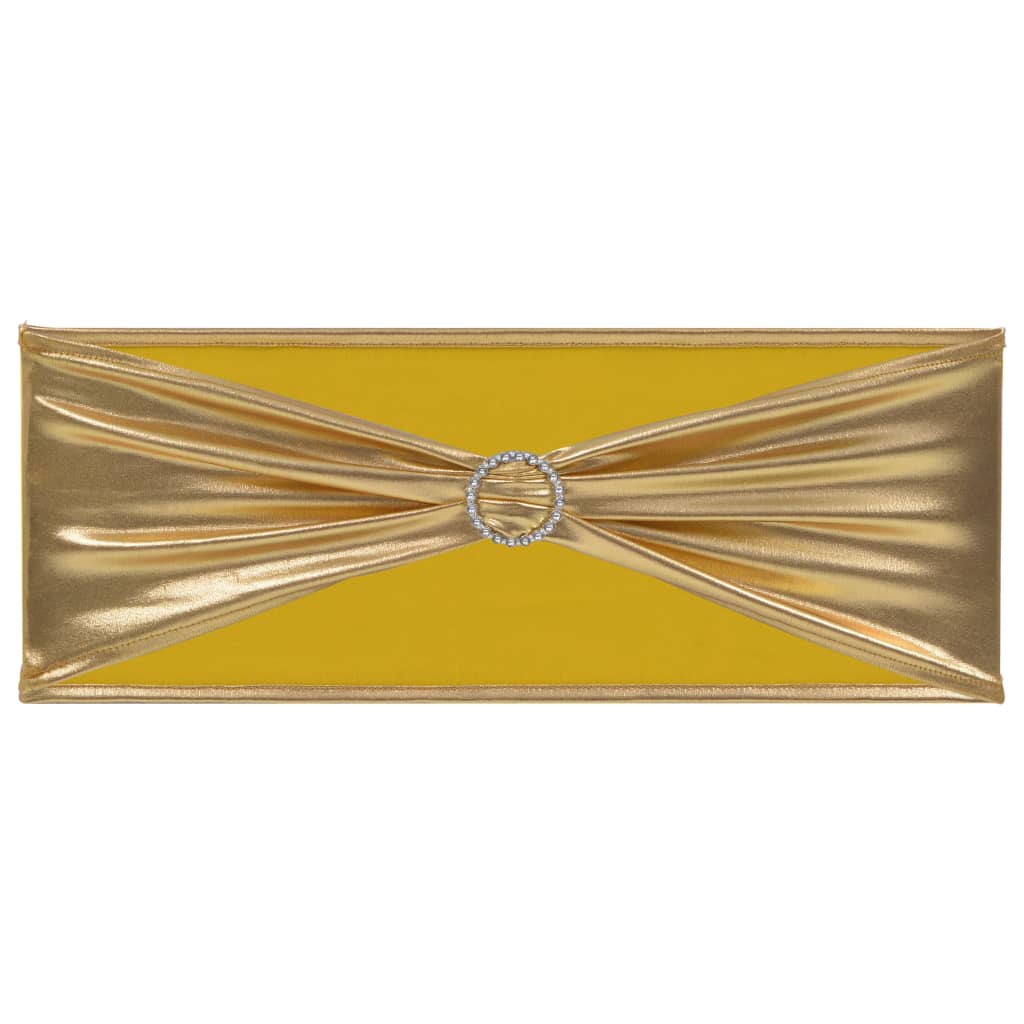 Vidaxl 25 ST STOELLINT con oro por estiramiento de diamantes