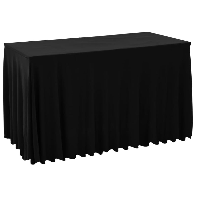 Vidaxl Tablets 2 St con gonna Endlet 120x60.5x74 cm nero
