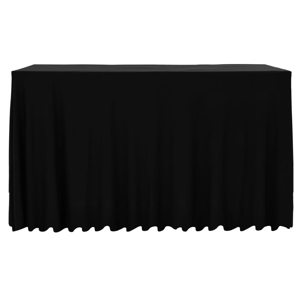 Vidaxl Tablets 2 St con gonna Endlet 120x60.5x74 cm nero